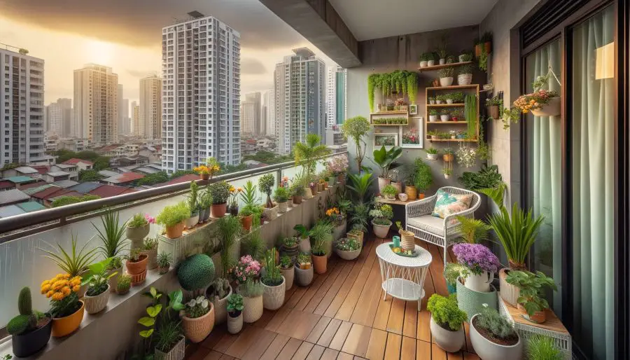 APARTMENT BALCONY GARDEN