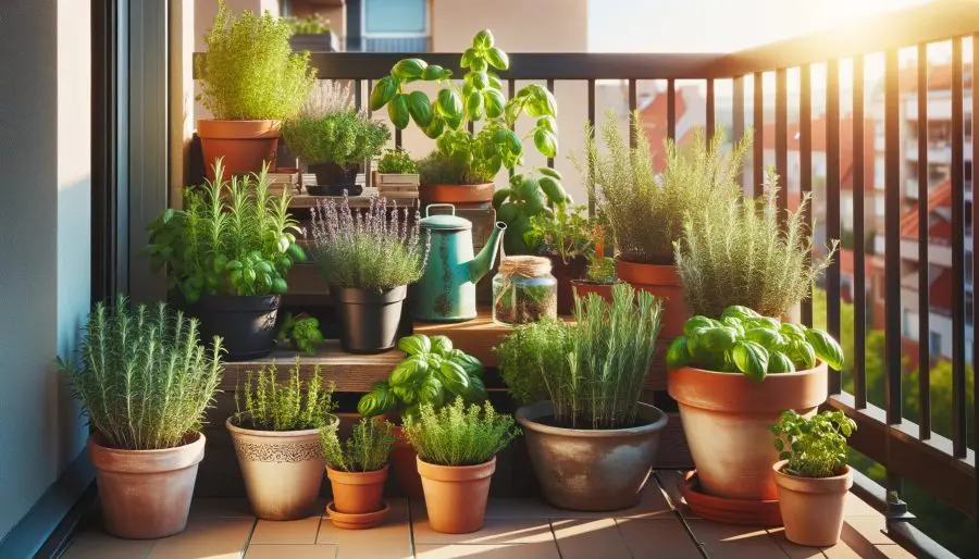 Starting an Herb Garden on Your Balcony