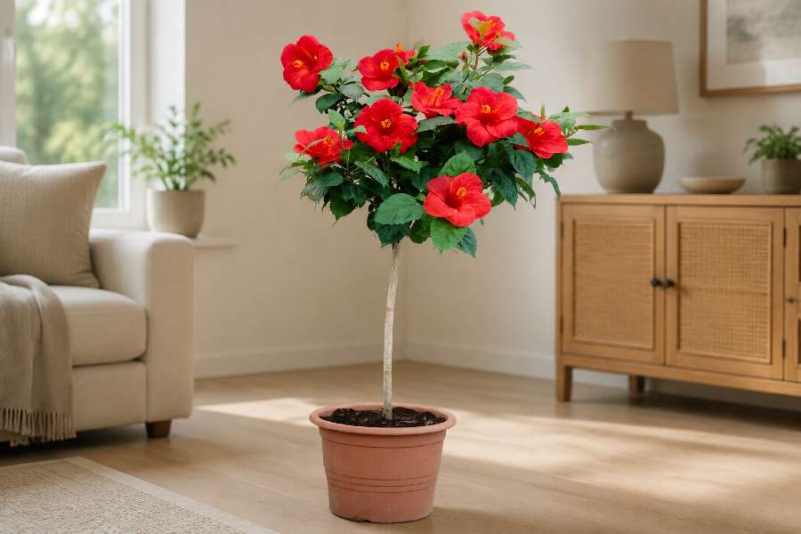 Tropical Hibiscus, Hibiscus rosa-sinensis
